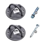 Ceiling Hooks - Industrial Strength Hold Up To 600 Lbs, Includes Anchors & Bo.... Fixed Price $37.41.