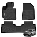 Ginowy All Weather Floor Mats For Kia Soul 2014-2019 Tpe Rubber Liners - Black. Fixed Price $53.40.