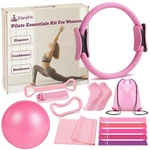 Elara Fit Home Pilates Kit For Women Equipment Ring And Ball Set Magi.... Fixed Price $35.00.