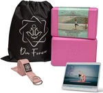 Pink Dea Forever Yoga Blocks With Strap Set High-density Eva Foam W D Ring. Fixed Price $10.99.