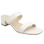 Charter Club Women Double Strap Slide Sandals Vernaa Size Us 9.5m White Croco. Fixed Price $12.40.
