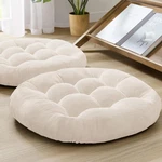 Meditation Floor Pillow Set Of 2, Round Large Pillows Seating For Adults, Tuf.... Fixed Price $69.17.
