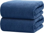 Homexcel Bath Towels Pack Of 2, (27 X 54 Inches) Microfiber Ultra Soft Highly Ab. Fixed Price $22.70.
