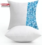Miulee Pack Of 2 20x20 Pillow Inserts-decorative Shredded Memory Foam Cooling Th. Fixed Price $41.37.
