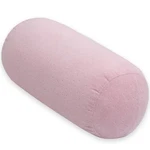 1 Middle One Round Cylinder Bolster Pillow With Removable Velour Cover, Tube .... Fixed Price $29.14.