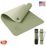 Gruper Yoga Mat Non Slip, Eco Friendly Fitness Exercise With Carrying Strap,. Fixed Price $48.99.