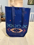 Kendra Scott Reusable Tote Bag Aztec Print Eco Shopping Grocery Recycled Mat. Fixed Price $11.99.
