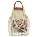 Hibala Woven Bag For Women, Fishing Net Bag,straw Mesh Tote Bag, Beach,hobo B.... Fixed Price $41.77.