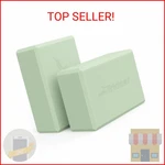 Trideer Yoga Block, Soft Non-slip Surface Premium Foam Blocks, Supportive, Light. Fixed Price $22.22.