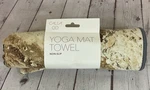 Calia Csf00013 Silicone-backed Non-slip Yoga Mat Towel Tan Brown. Fixed Price $30.00.