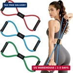 Hpygn Resistance Bands, Figure 8 Exercise Bands For Women Men, Shaped Resistan. Fixed Price $13.86.