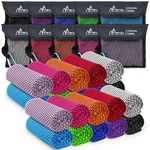 Cooling Towels 20 Pack 40 X12 Microfiber Breathable Carrying Bag Menoly 40x12. Fixed Price $59.99.