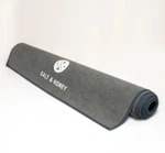 Non-slip Yoga Pilates Mat Towel Gray 72" X 25". Fixed Price $47.57.