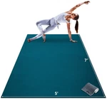 Large Yoga Mat 7' X 5' 8mm Extra Thick & Wide, Non-slip Exercise For .... Fixed Price $332.26.