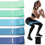 Renoj Resistance Bands Set 5 Pack Loop Workout Fitness Home Gym. Fixed Price $9.99.