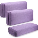 3 Pack Yoga Bolster Pillow For Restorative Meditation Support, 25" X 9" 5" .... Fixed Price $128.85.
