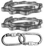 Prior Fitness Yoga Straps Aerial Hammock Accessory Set, 2pcs Carabiner + 2pcs.... Fixed Price $41.00.