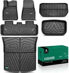 Yhtauto All Weather Floor Mats Fit Tesla Model Y 2020 - 2025 Car Tpe Cargo. Fixed Price $98.64.