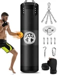 Yorwhin Hanging Punching Bag For Adults, 4ft Oxford Boxing Heavy 4 Ft, Black. Fixed Price $64.50.