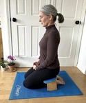Bamboo Meditation Bench Supportive Kneeling Stool Chair With Kit. Fixed Price $99.94.