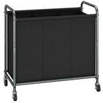 Storage Maniac Rolling Laundry Hamper, 165l Basket With Lockable Whee.... Fixed Price $35.74.