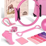 Premium 13-piece Pilates Ring & Ball Set For Women - Home Workout Essentials=. Fixed Price $46.39.