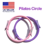Pilates Ring Yoga Circle Exercise Gym Fitness Body Trainer Magic Tool Dual Grip. Fixed Price $15.25.