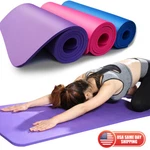 Yoga Mats Extra Thick Exercise Gym Mat Non Slip With Carry Straps Us Fast Ship. Fixed Price $18.49.