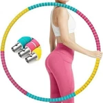 Nwt Ienin Weighted Fitness Exercise Hoop Weight Loss Sports Detachable. Fixed Price $10.50.