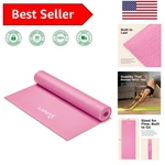 Durable Non-slip Yoga Mat 6mm Thickness For Ultimate Comfort And Balance. Fixed Price $34.19.