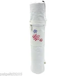 Shocking Athletic Designer Series Yoga Mat Tote - Petals, White Ya9226. Fixed Price $12.73.