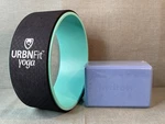 Urbnfit Yoga Wheel Pre-owned And Hydrow Block New Sealed. Fixed Price $30.00.