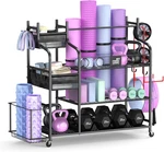 Mythinglogic Weight Rack For Dumbbells, Home Gym Storage Yoga Mat Dumbbells. Fixed Price $239.51.