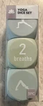 Yoga Dice Set Vivitar 3 Foam Six Sided Lightweight Portable. Fixed Price $9.99.