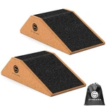 Squat Wedge Block Cork 2 Pack - Non Slip Heel Elevated And Calf Raise B.... Fixed Price $33.11.
