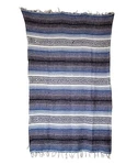 Authentic Mexican Yoga Falsa Blanket Slate Blue Grey. Fixed Price $20.00.