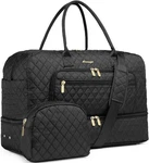 Luocip Large Women Travel Duffle Bag, Carry On Bag With Wet Toiletry Pocket For. Fixed Price $45.95.