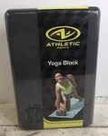 Athletic Works Yoga Block 9 In. X 6 3 Grey New Sealed Lightweight Foam. Fixed Price $9.99.