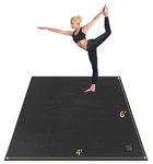 Gxmmat Large Yoga Mat 6x4/6x6/7x57mm/9mm, Extra Thick Workout Mats For Home G.... Fixed Price $107.94.