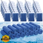 Honoson 30 Pack Cooling Towels 27x16 Microfiber Neck Towel Royal Blue. Fixed Price $55.99.