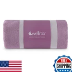 Wellrox Microfiber Yoga Mat Towel - Grip, Ultra Absorbent, Soft, Quick Dry. Fixed Price $45.35.