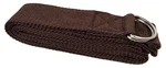 Yoga Strap For Stretching Brown Cotton Exercise Band Metal D-ring Loops 4 Pack. Fixed Price $23.99.