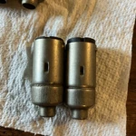1 Pair 20s 30s Vintage Large Accessory Headlight Connector Plug Lights Scra Trog. Fixed Price $155.00.
