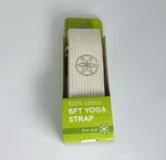Gaiam Yoga Strap 6ft Gym Fitness Exercise 100% Cotton Belt For Stretching, Mat. Fixed Price $7.99.