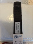 Gaiam Evolve Yoga Mat Swing, Carrier, Strap Black. Fixed Price $15.00.