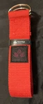 Clever Yoga Adjustable Red 8' Strap Belt Exercise Pilates Stretching 100% Cotton. Fixed Price $5.99.