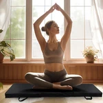 Exercise Non-slip Pu Leather Gym Mat For Pilates Toning Fitness Workouts. Fixed Price $41.19.