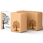 Cork Yoga Blocks 2 Pack Set, Natural Soft Non-slip Blocks, High Den.... Fixed Price $40.65.
