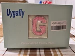 Uygafly Small Waist Fanny Pack For Girls Initial Crossbody Bag, Cream, 5. Fixed Price $15.00.