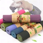 Non Slip Durable Tpe - Lightweight Eco-friendly Pilates Yoga Mat With Strap. Fixed Price $19.98.
